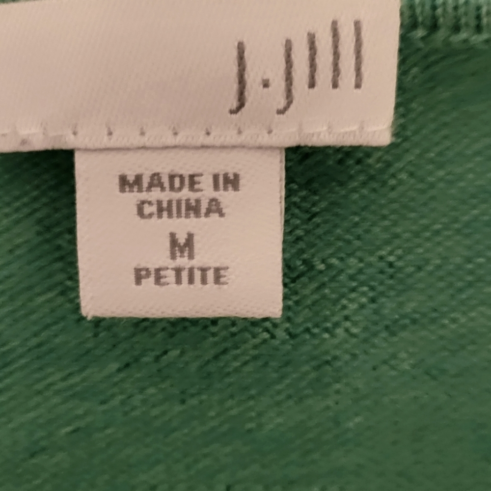 J. Jill Green Cardigan